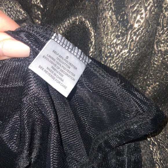 Romeo + Juliet Embellished Gold Dress - Picture 6 of 7